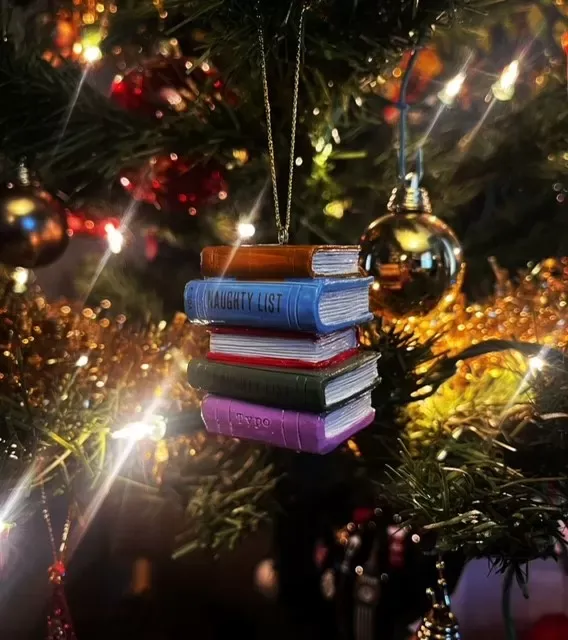 Bookish Tree Decoration